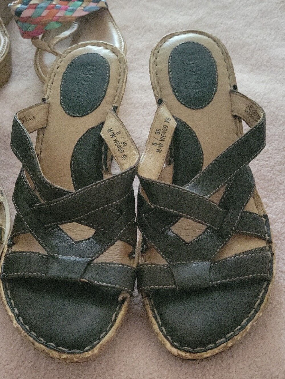 Braided Multicolor Slide Sandals - Unbranded - Picture 2 of 7